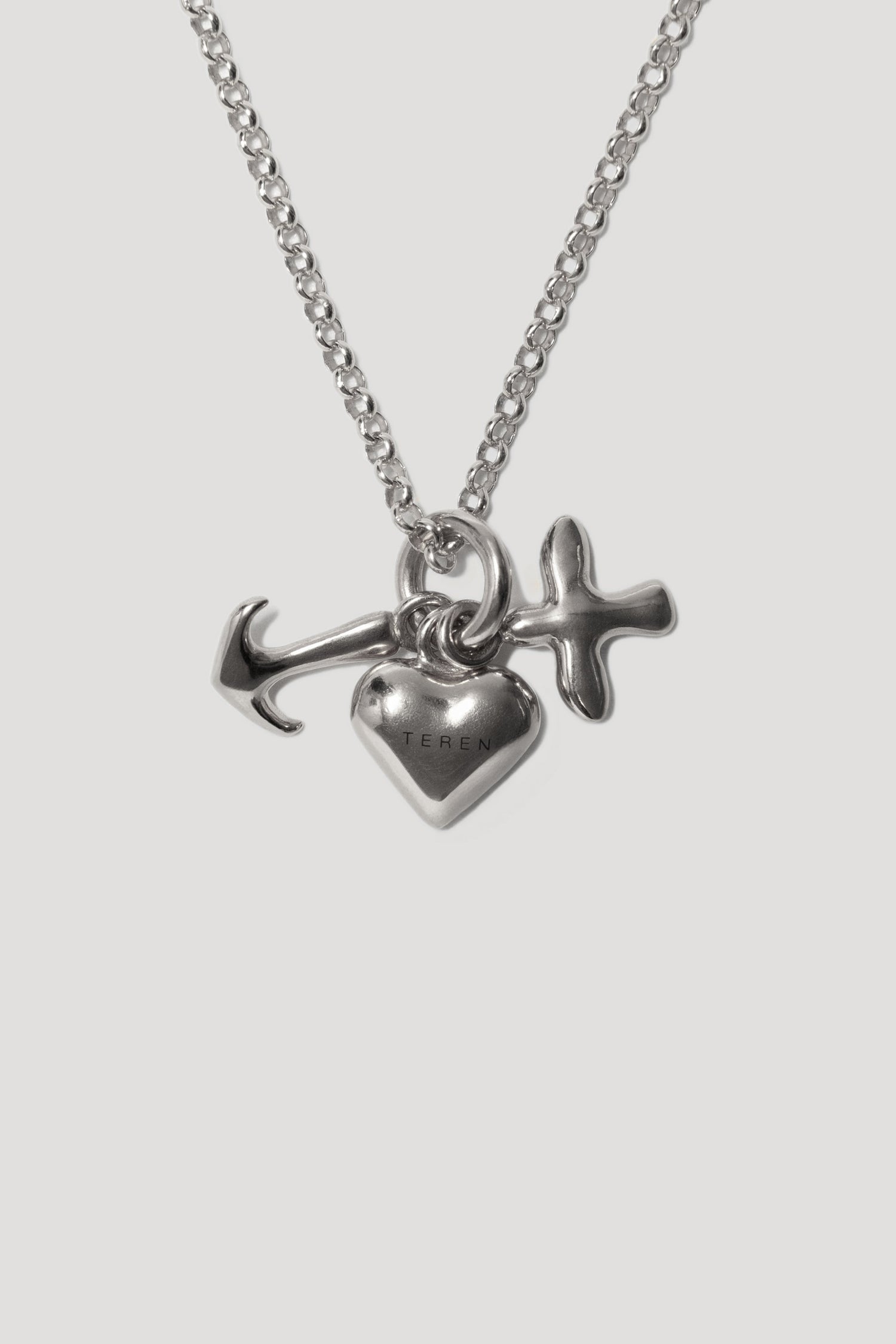 Підвіс FREEDOM HOPE LOVE у сріблі