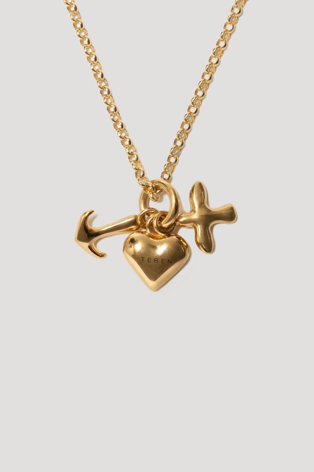 Підвіс FREEDOM HOPE LOVE у позолоті
