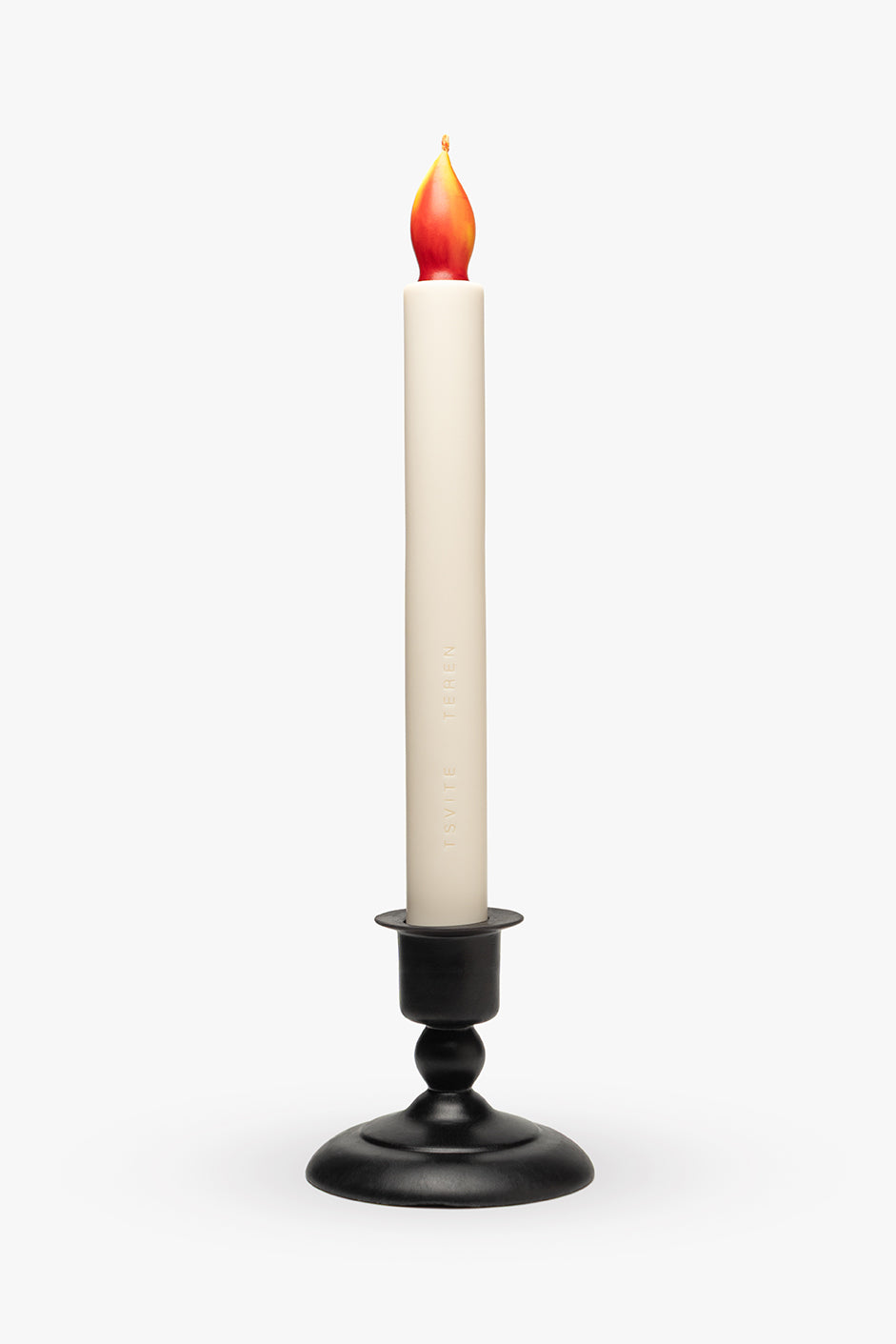 Свічка LUMIÈRE у біло-чорних кольорах