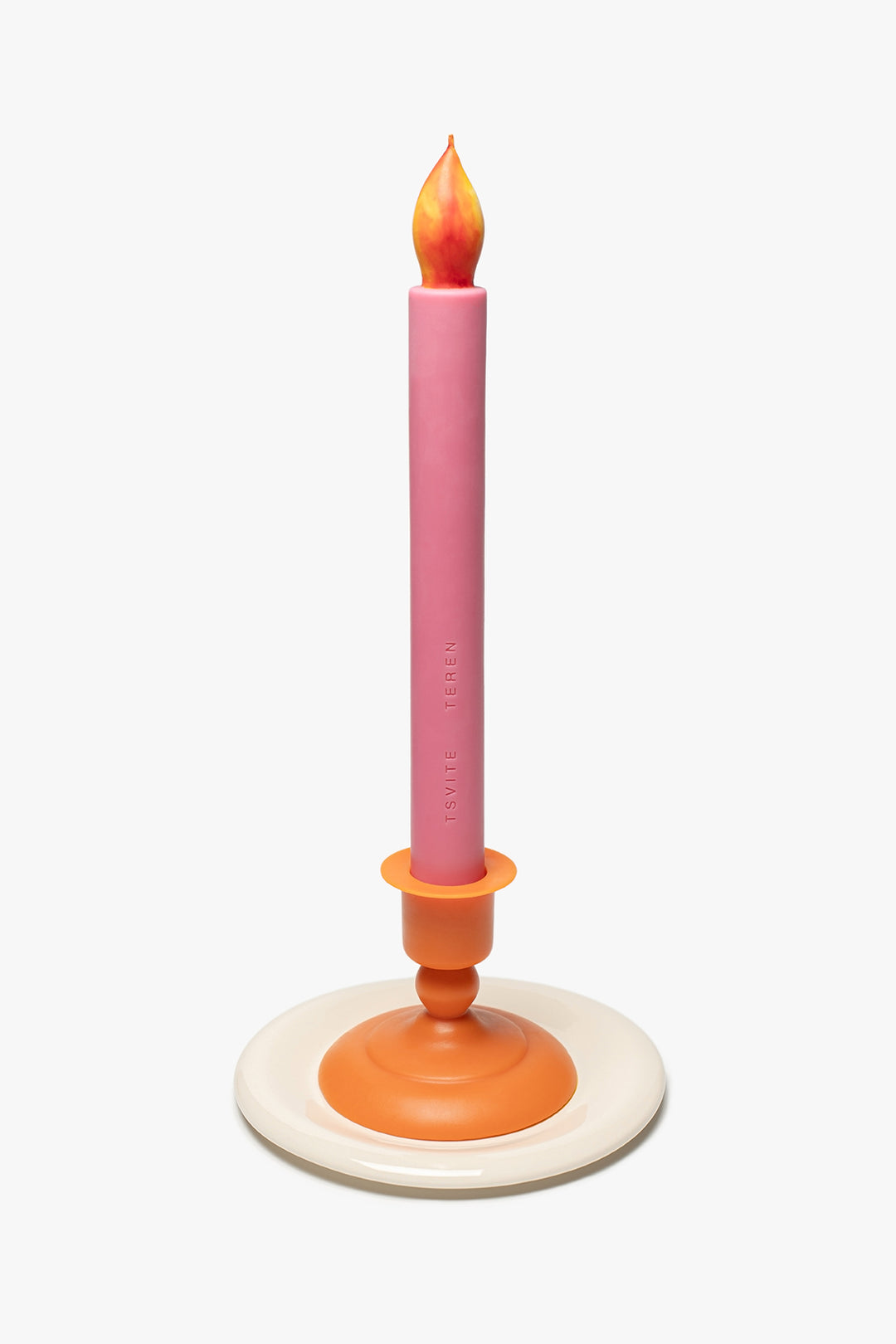 Soporte para vela LUMIÈRE celeste HOHO