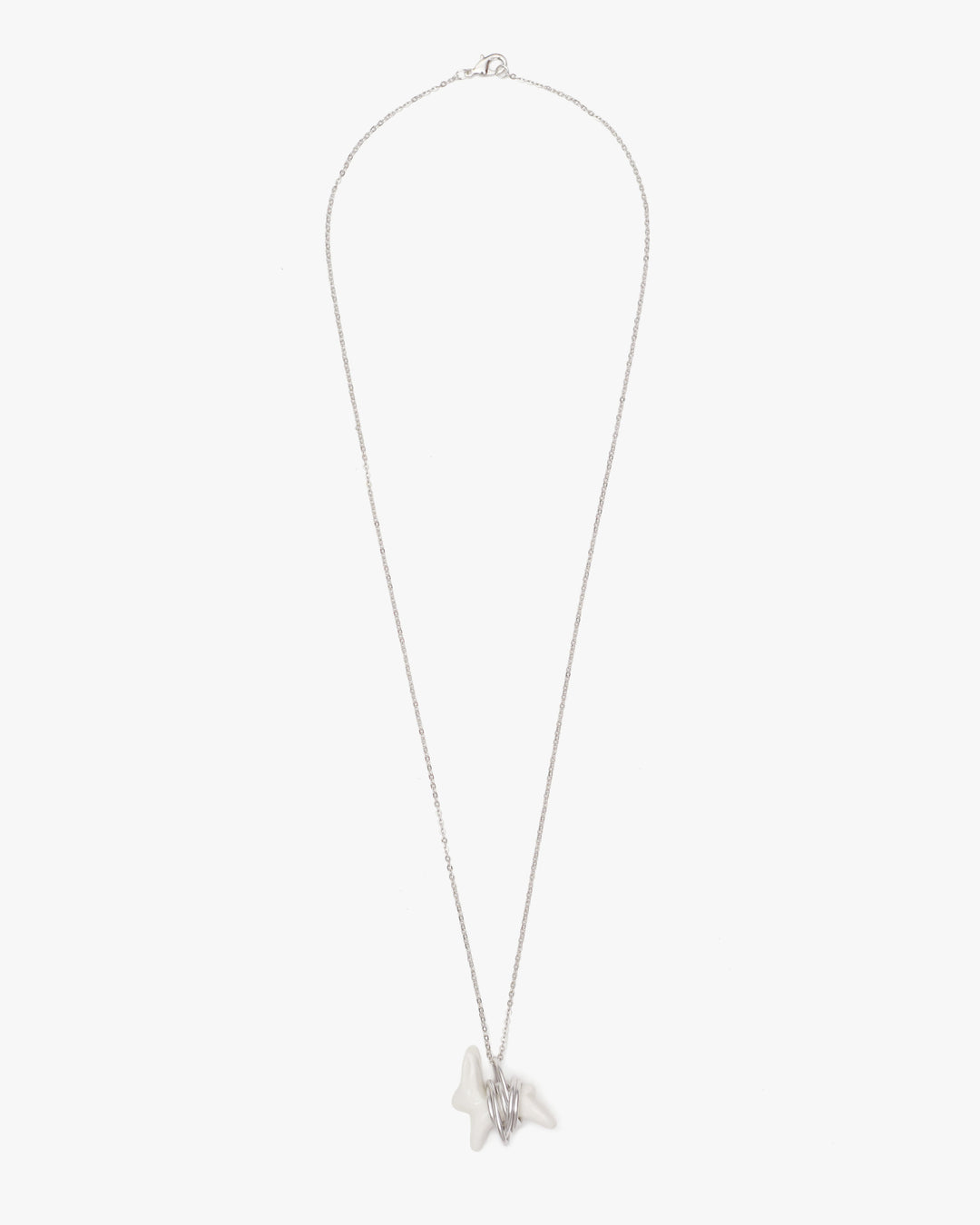 Colgante LIULI con conejito en metal en cadena