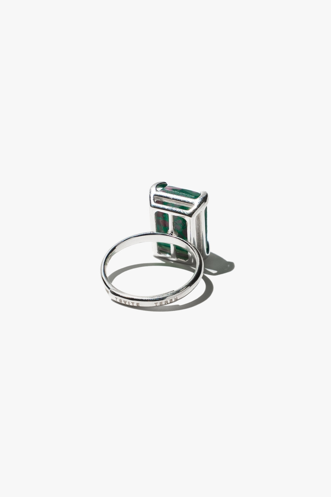 BELLE FRECKLE ring in green and pink color