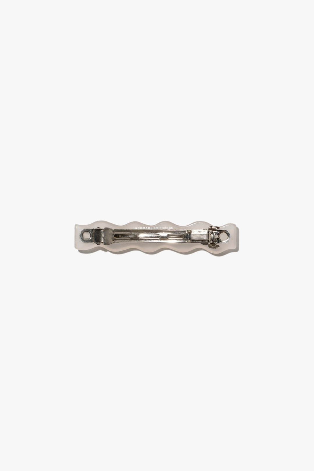 FLURRY mini hair clip in fog color