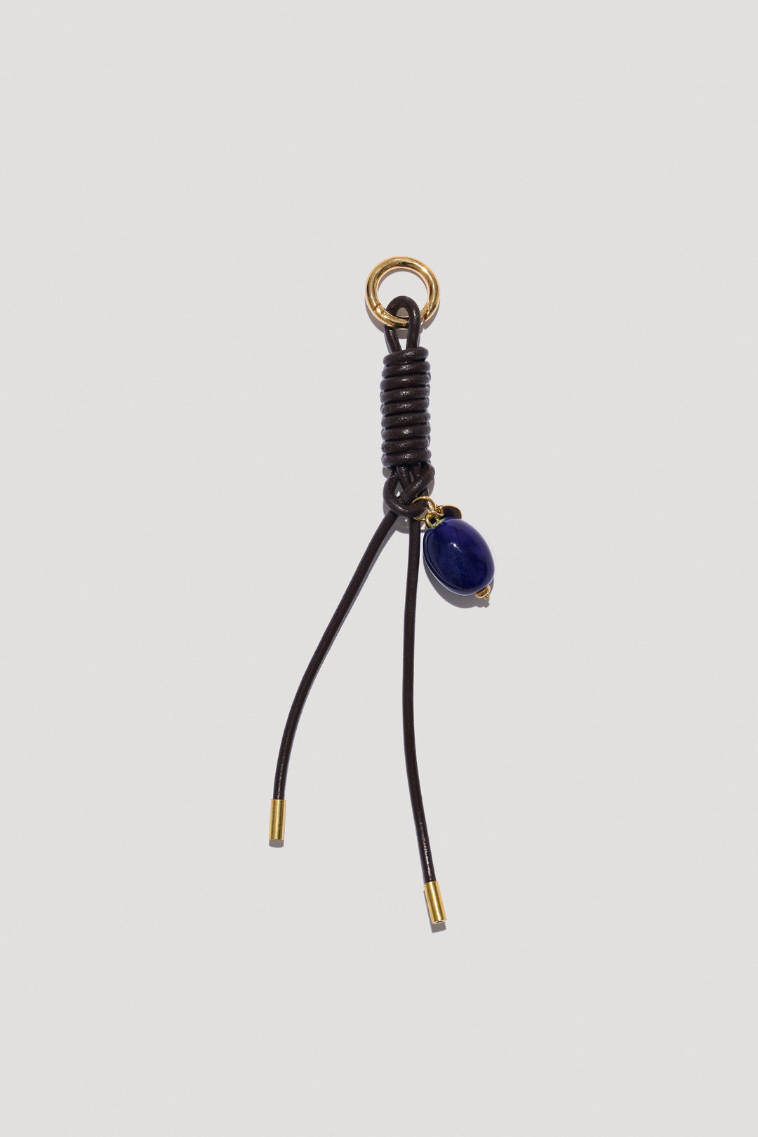 Брелок RESORT Cobalt Blue, золота фурнітура
