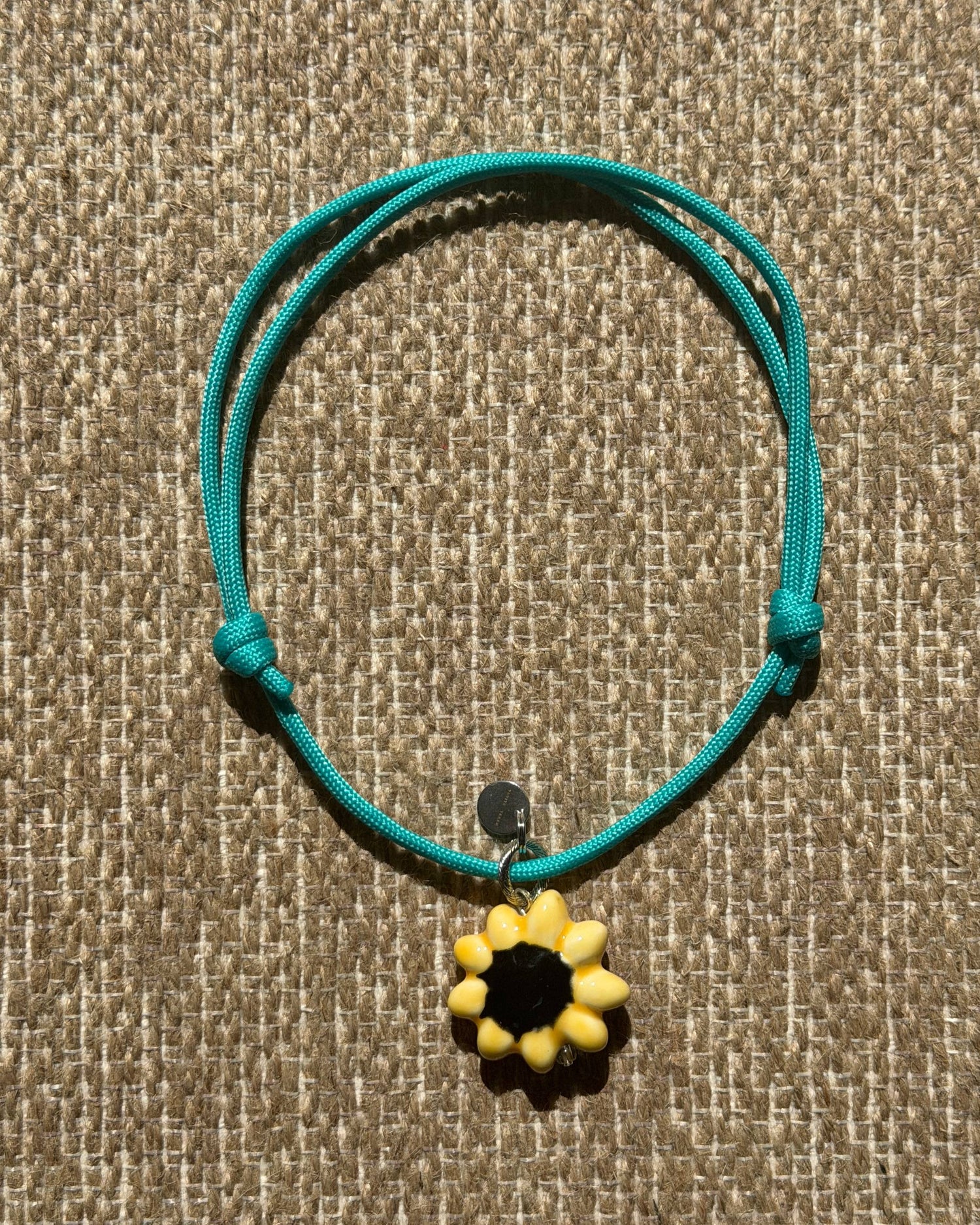 Підвіс для собак SUNFLOWER на блакитному шнурку